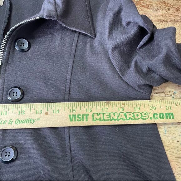 Comfy USA Prato Jacket Zip Up Button Detail Flared Pockets Size Medium‎ - Picture 5 of 8